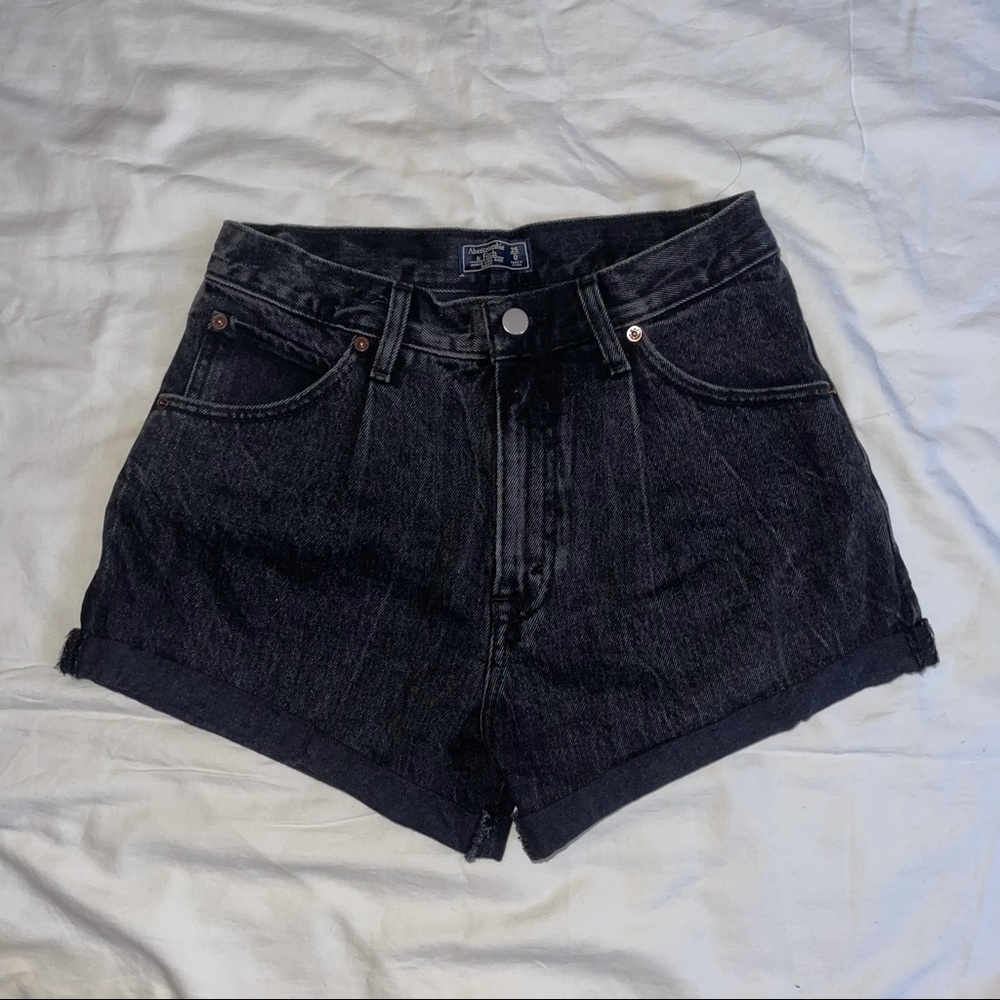 Abercrombie high rise shorts